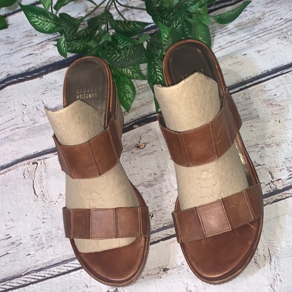 Stuart Weitzman Wedge Sandals (CL0001)